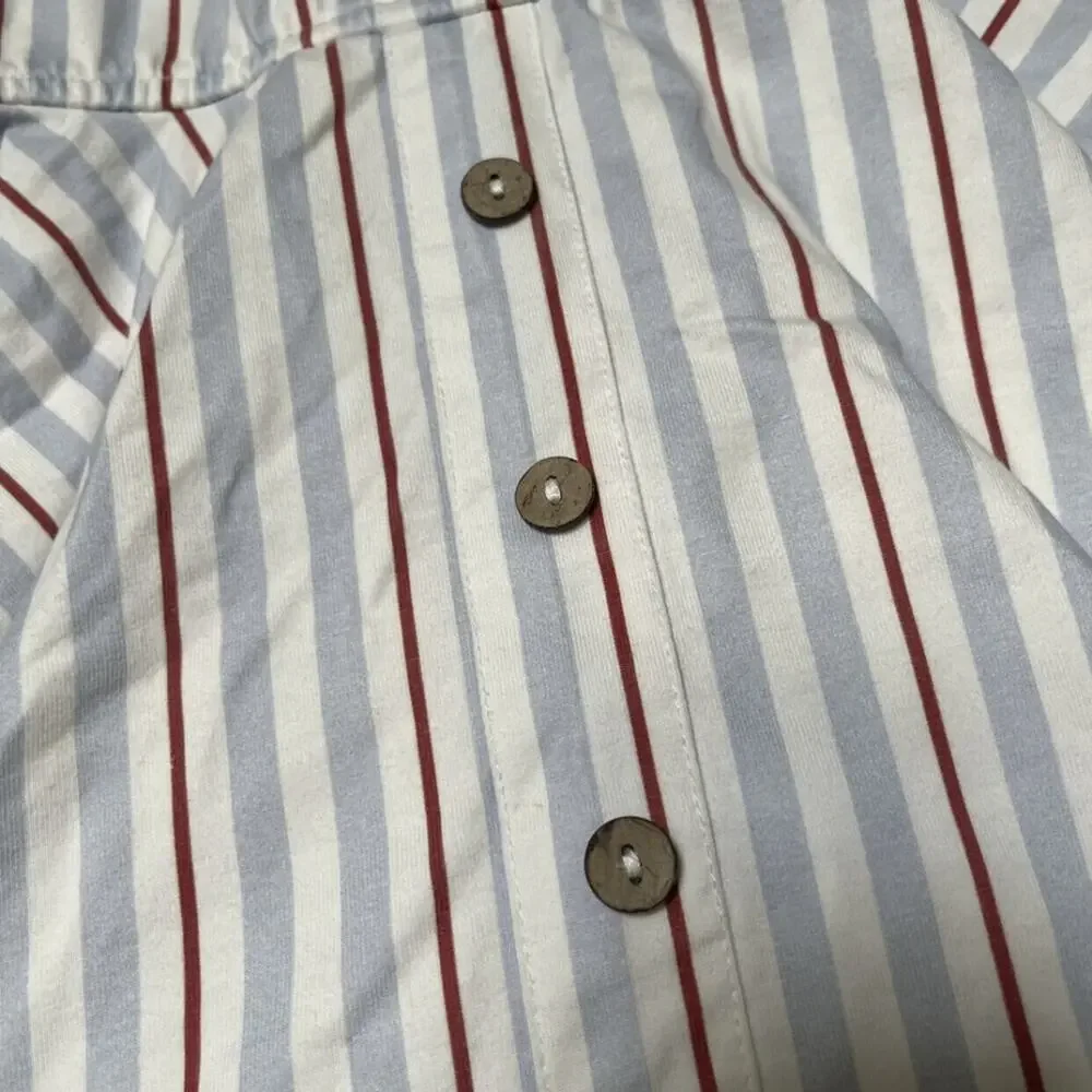 Omi Jo Seaside Stripe Library Tunic Size 5